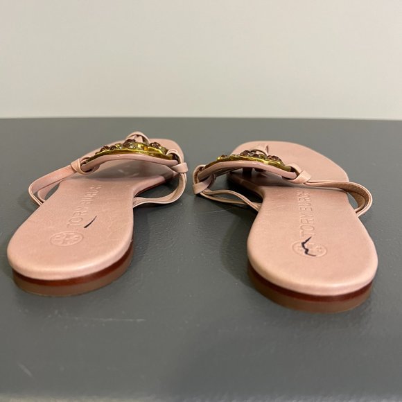 TORY BURCH Jeweled Miller Sandals Meadowsweet Women's (6.5) - Picture 9 of 11